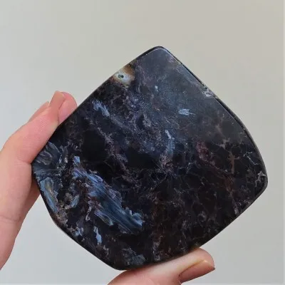 Pietersit poliertes natürliches Mineral 145,3g, Namibia