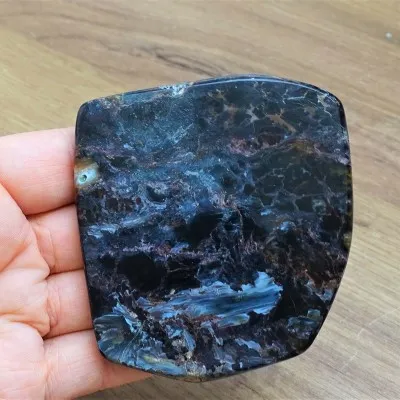 Pietersit polished natural mineral 145.3g, Namibia
