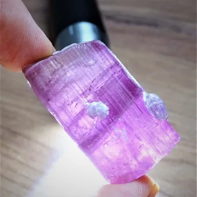 Tourmaline Elbait natural crystal 42.4g, USA