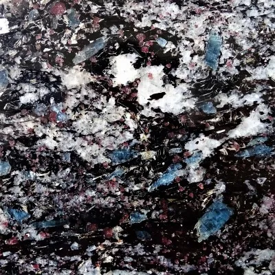 MIX - cyanite, garnet, biotite, quartz, granite