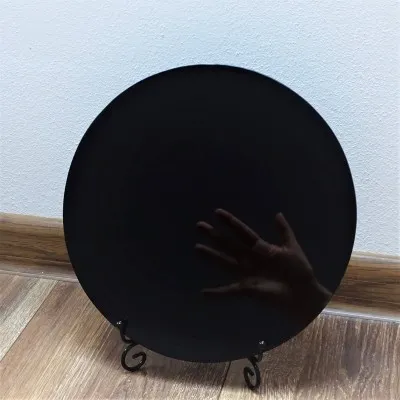 Obsidian mirror Aztec calendar - 30cm, Mexico