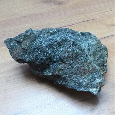 Nuummite natural collection mineral 2 631g, Greenland