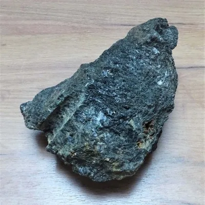 Nuummite natural collection mineral 2 631g, Greenland