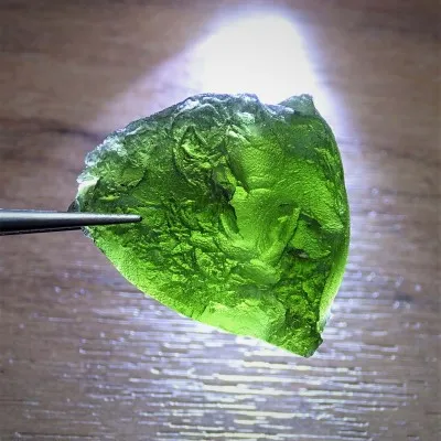 Vltavín (Moldavit) - 19,1g Tschechien