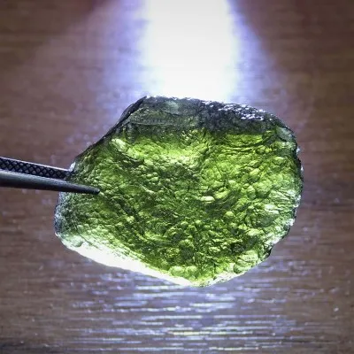 Moldavite - 12.9g, Czech Republic