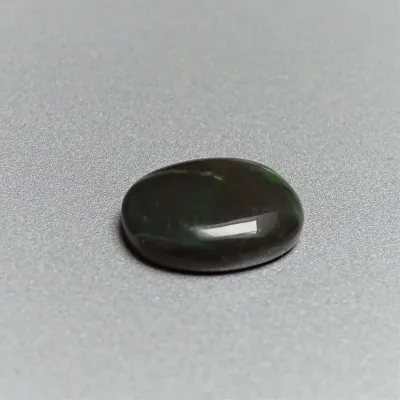 Ethiopian opal black cabochon 4.68ct, Ethiopia