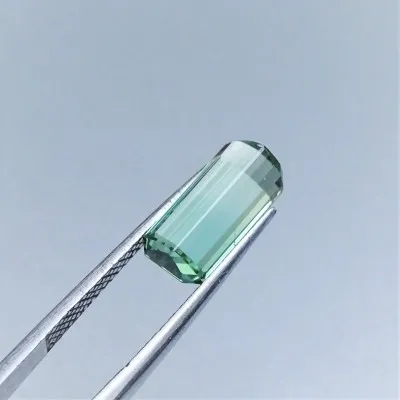 Turmalin natur bicolor 4,80 ct, Brasilien