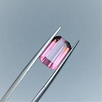 Turmalin natürlicher Rubellit 3,55ct, Brasilien