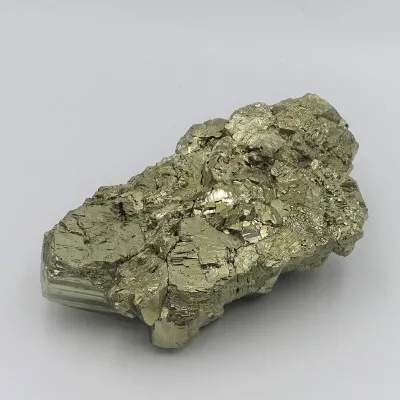 Pyrite mineral druse 738g, Peru