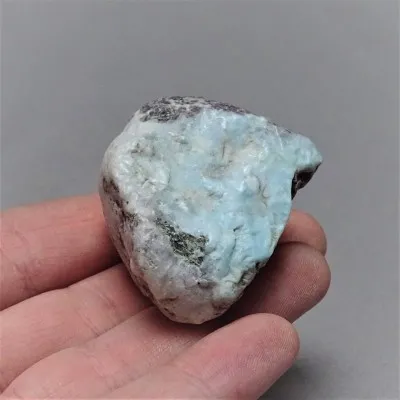 Larimar přírodní minerál 48,8g, za skvělou cenu, Dominikánská Republika