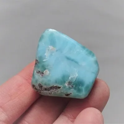 Larimar natürliches Mineral 20,3g, Dominikanische Republik