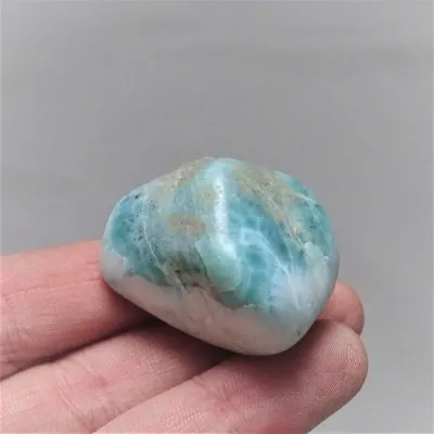 Larimar natürliches Mineral 29g, Dominikanische Republik