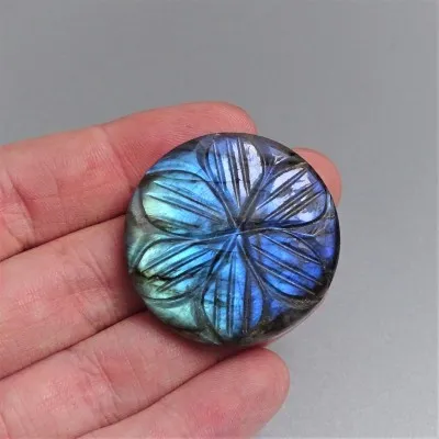 Labradorit Cabochon 15,1g, Madagaskar