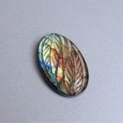 Labradorite cabochon 10g, Madagascar