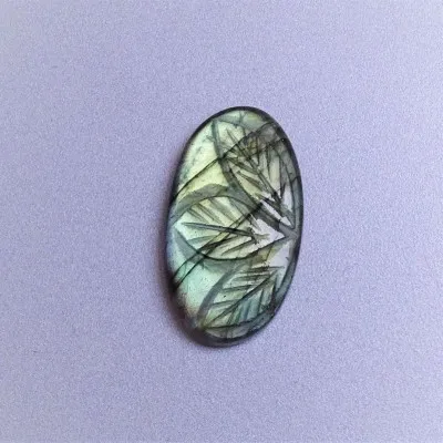 Labradorit Cabochon 5,5g, Madagaskar