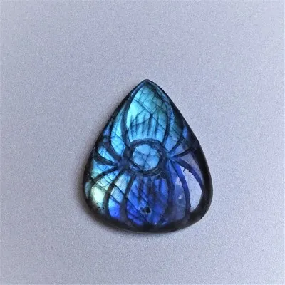 Labradorit Cabochon 13,3g, Madagaskar