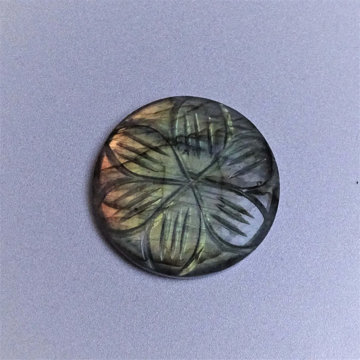 Labradorit Cabochon 13,4g, Madagaskar