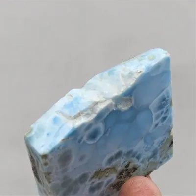 Larimar teller poliert 56g, Dominikanische Republik