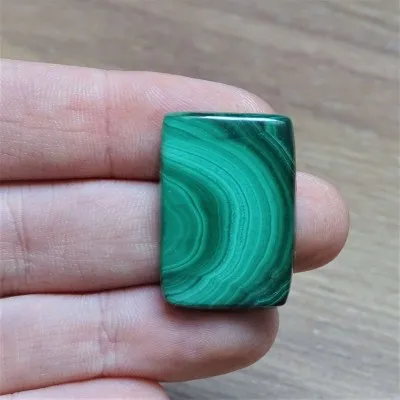 Malachit-Cabochon 7,1 g, Kongo