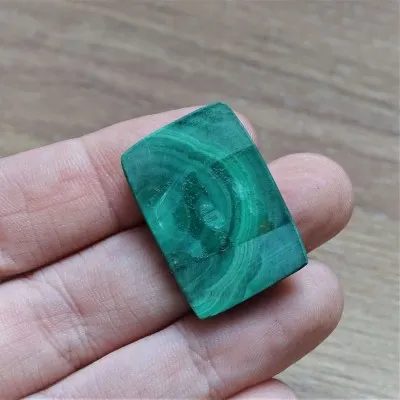 Malachite cabochon 7.1g, Congo