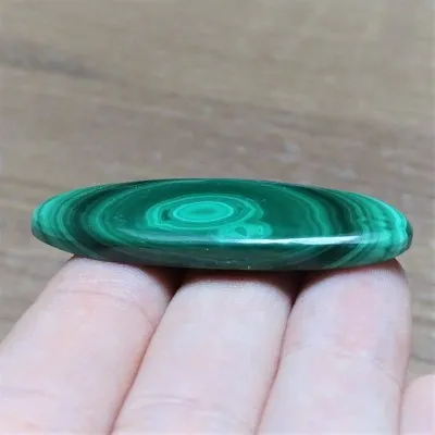 Malachite cabochon 11.9g, Congo