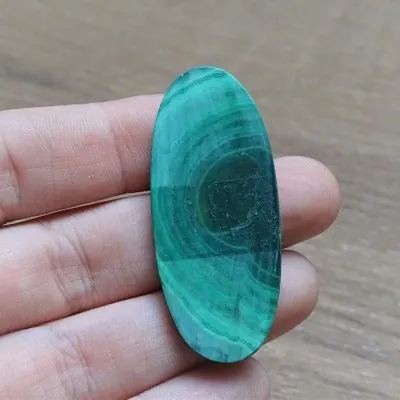 Malachite cabochon 11.9g, Congo