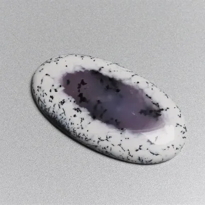 Dendritický opál (merlinit) kabošon 14,2g, Madagaskar