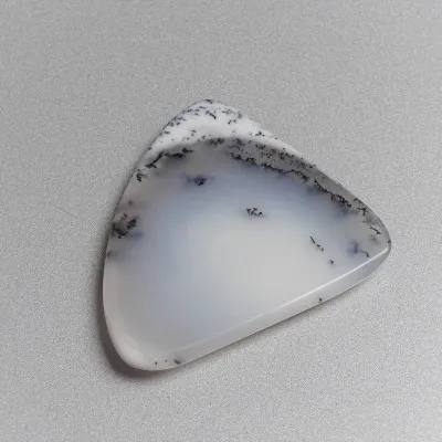 Dendritic opal (merlinite) cabochon 13.9g, Madagascar