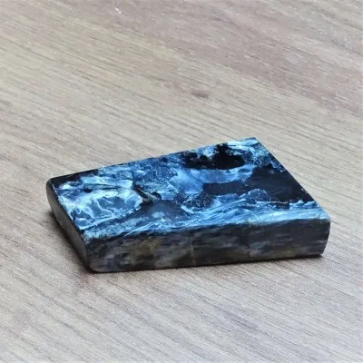 Pietersit polished natural mineral 91.1g, Namibia