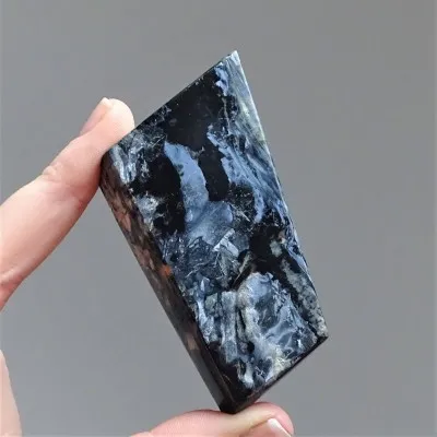 Pietersit poliertes natürliches Mineral 97,1g, Namibia