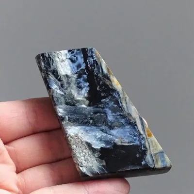 Pietersit poliertes natürliches Mineral 97,1g, Namibia