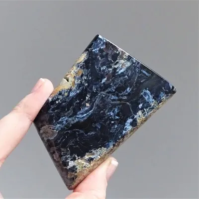 Pietersit polished natural mineral 114g, Namibia