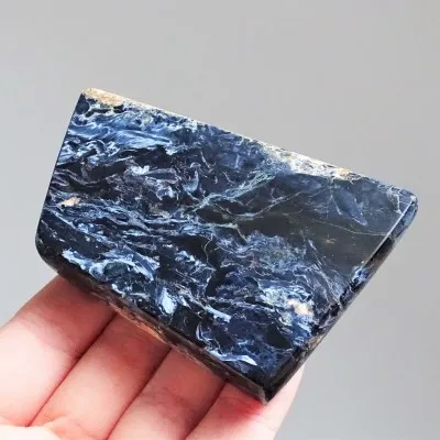 Pietersit leštěný přírodní minerál 114g, Nambie