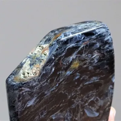 Pietersit poliertes natürliches Mineral 98,3g, Namibia