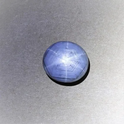 Safír asterický přírodní - 24,87ct s certifikátem, Srí Lanka