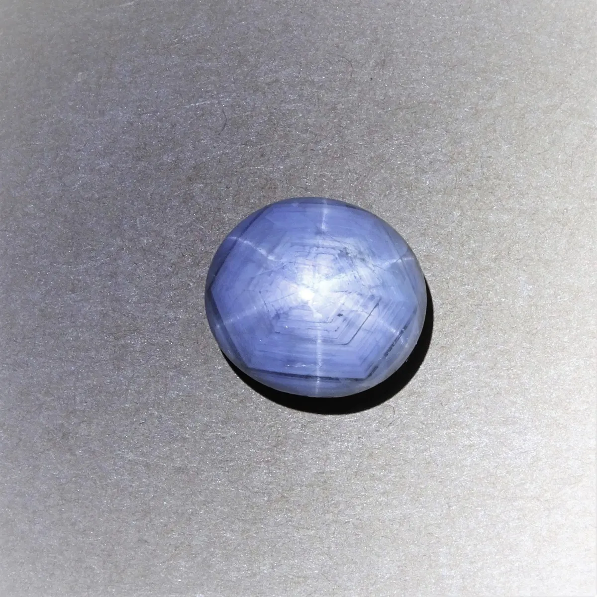 Safír asterický přírodní - 24,87ct s certifikátem, Srí Lanka
