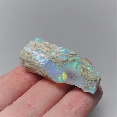 Äthiopischer Opal natur 7,8g, Äthiopien