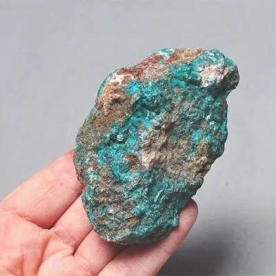 Dioptas natürlich in Stein 181g, Namibia