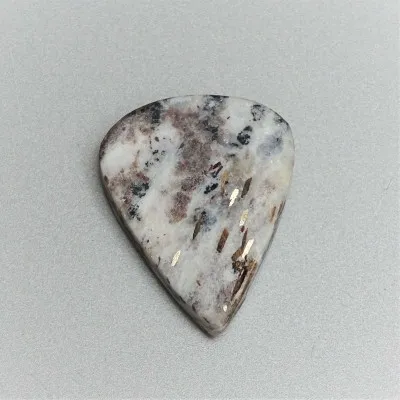 Astrophyllit-Cabochon, natürliches, unpoliertes Mineral 15,2g, Russland