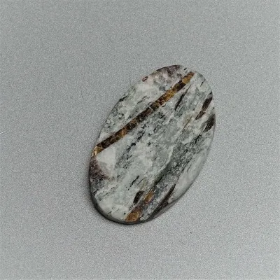 Astrophyllit-Cabochon, natürliches, unpoliertes Mineral 10,1g, Russland