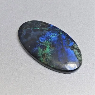 Kombination Malachit-Azurit-Cabochon 15,1g, Kongo