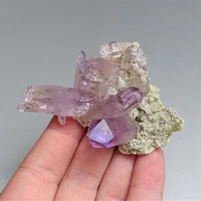 Amethyst natural crystals 29,8g, Mexico