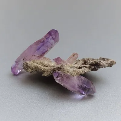 Amethyst natürliche Kristalle 14,8g, Mexiko
