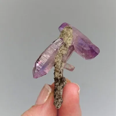 Amethyst natural crystals 14.8g, Mexico