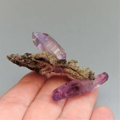 Amethyst natural crystals 14.8g, Mexico