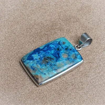 Quantum quattro natürlicher Mineralanhänger 11,3g, Namibia