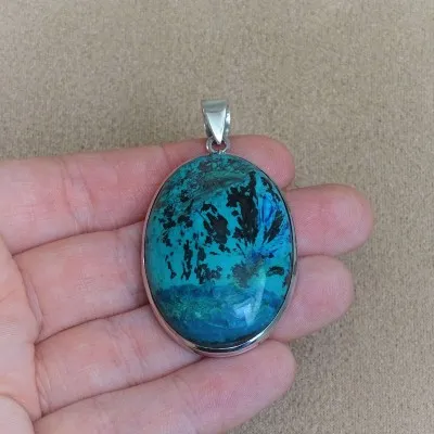 Quantum quattro natürlicher Mineralanhänger 21,2g, Namibia