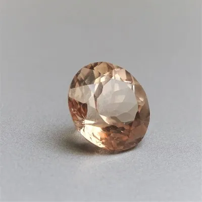 Morganite 11.34ct, certificate, Brazil