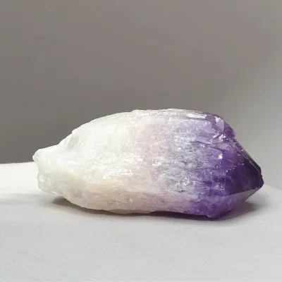 Amethyst natural crystal with ametrine, elestial 786g, Bolivia