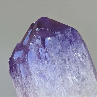 Amethyst natural crystal with ametrine, elestial 786g, Bolivia